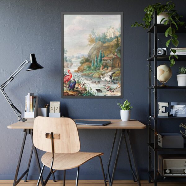 93831-42.jpg Birds by Herman Henstenburgh Framed Poster