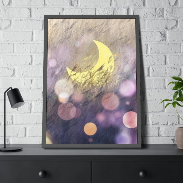 93831-7.jpg Moon Field Framed Poster