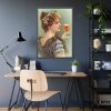 93831-94.jpg Vintage Beer Woman Framed Poster