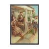 93831-96.jpg Vintage, Antique Art for Beer With Family Framed Poster