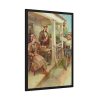93831-97.jpg Vintage, Antique Art for Beer With Family Framed Poster