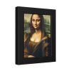 93833-5.jpg Mona Lisa Smiling Framed Poster
