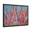 93854-157.jpg Peach Blossoms Flowering Tree Framed Poster