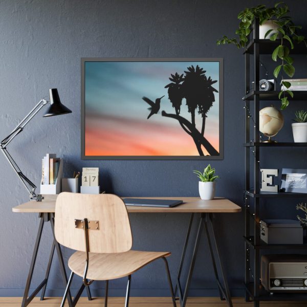 Hummingbird Framed Poster