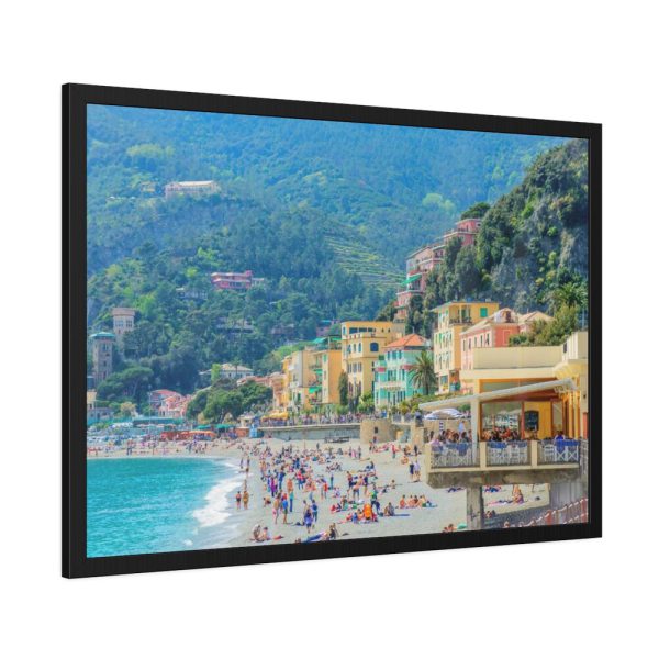 93854-21.jpg A Beach of Cinque Terre Framed Poster