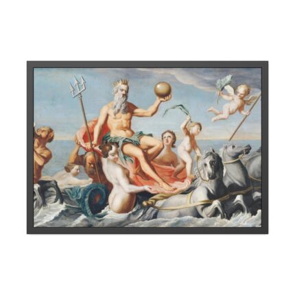 The Return of Neptune by John Singleton Copley Framed Poster