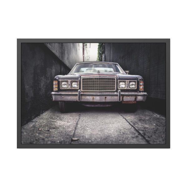 93854-260.jpg Car Vintage Parking Narrow Framed Poster