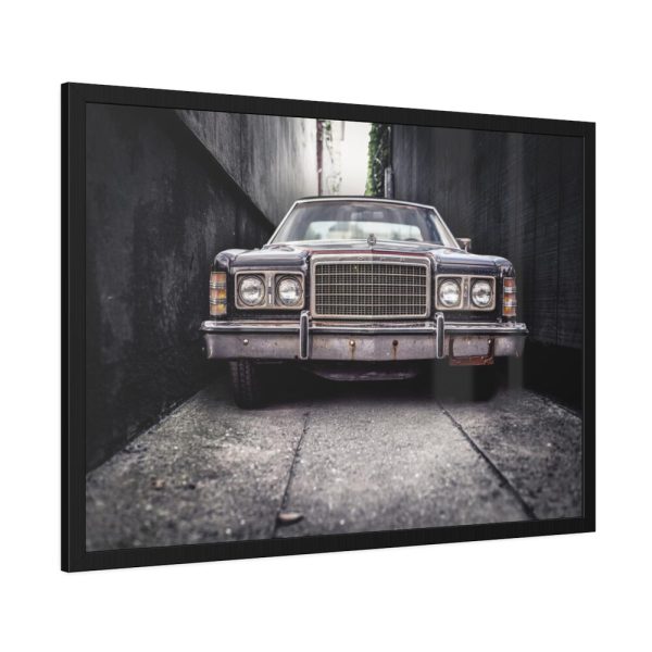 93854-261.jpg Car Vintage Parking Narrow Framed Poster