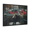 93854-285.jpg Vintage Bike Flowers Framed Poster