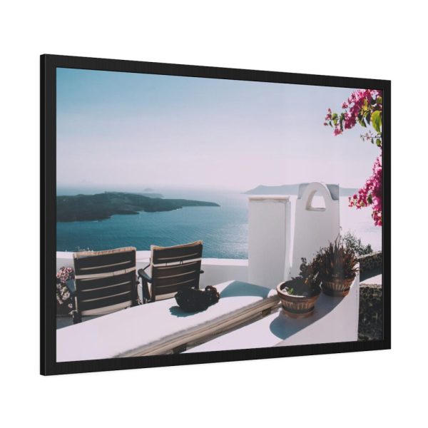 93854-329.jpg Sea Vacation Greece Framed Poster