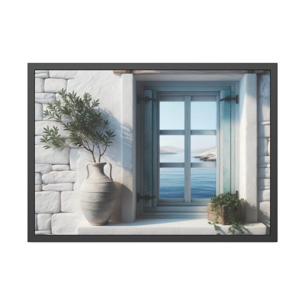 Somewhere in Greece Framed Poster