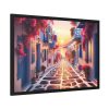 Sunset in Greece Framed Poster