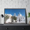 93854-363.jpg Church in Santorini Framed Poster