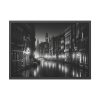 93854-396.jpg Venice Canal at Night Framed Poster
