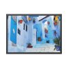93854-408.jpg Blue Town Framed Poster
