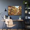 93854-418.jpg Italian Street Scene Framed Poster