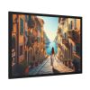 93854-425.jpg Girl in Italy Framed Poster