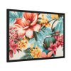 93854-45.jpg Large Flower Seamless Pattern Framed Poster