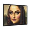 93854-457.jpg Mona Lisa With Modern Twist Framed Poster