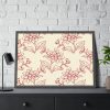 93854-51.jpg Floral Botanical Pattern Framed Poster