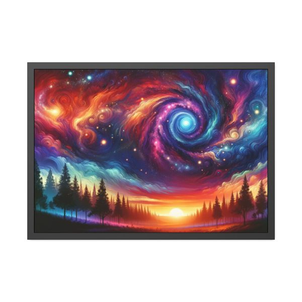 93854-544.jpg Night Sky Framed Poster