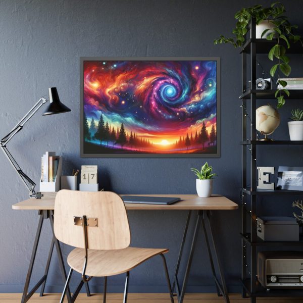 93854-546.jpg Night Sky Framed Poster