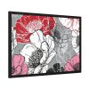 93854-89.jpg Large Poppy Flower Heads Framed Poster