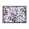 93854-92.jpg Purple Floral Pattern Framed Poster
