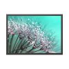 93855-108.jpg Water Droplets Dandelion Seeds Framed Poster
