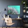 93855-110.jpg Water Droplets Dandelion Seeds Framed Poster