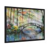 93855-117.jpg Bridge Over River Framed Poster