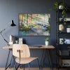 93855-118.jpg Bridge Over River Framed Poster