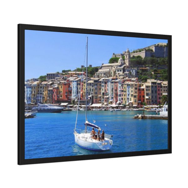 Cinque Terre From the Coast Framed Poster