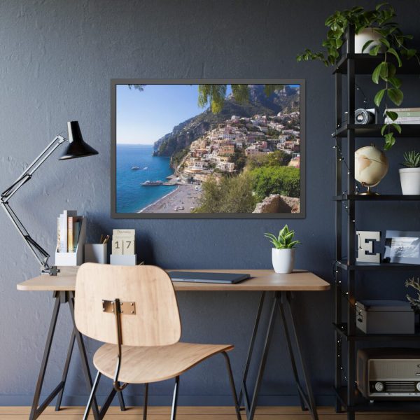 Amalfi Coast in Italy Framed Poster