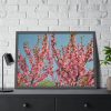 93855-159.jpg Peach Blossoms Flowering Tree Framed Poster