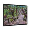 93855-161.jpg Botanical Garden Trees Framed Poster