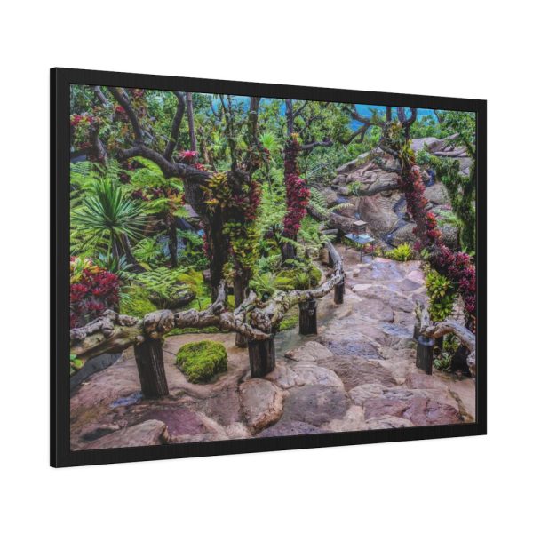 93855-161.jpg Botanical Garden Trees Framed Poster