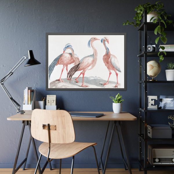 93855-170.jpg Miss Crane Birds by Johan Teyler Framed Poster