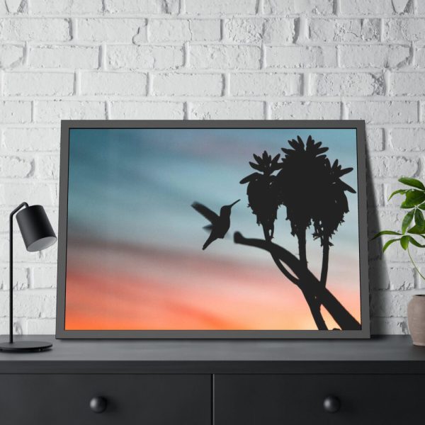 Hummingbird Framed Poster