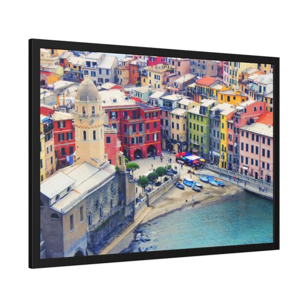 93855-25.jpg Italy Liguria Cinque Terre Framed Poster
