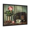 93855-257.jpg Vintage Retro Radio Framed Poster