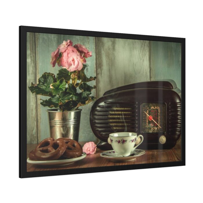 Vintage Retro Radio Framed Poster - Image 6