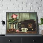 Vintage Retro Radio Framed Poster - Image 8