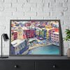 93855-27.jpg Italy Liguria Cinque Terre Framed Poster