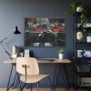 93855-286.jpg Vintage Bike Flowers Framed Poster