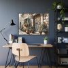93855-314.jpg Mediterranean Street Scene Framed Poster
