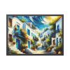 93855-320.jpg Greek Street Mood Framed Poster