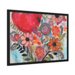 Valentine Doodle Art Paper Framed Poster - Image 6