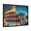 93855-381.jpg Colosseum in Rome During Twilight Framed Poster