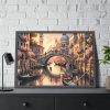 93855-387.jpg Romantic Scene in Italy Framed Poster